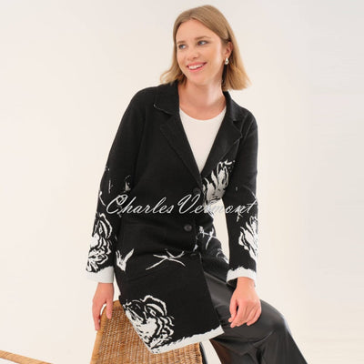 Dolcezza Knit Longline Coat - Style 75301