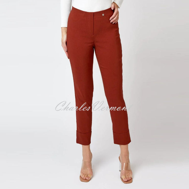 Robell Bella 09 - 7/8 Cropped Trouser 51568-5499-290 (Chestnut)