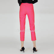 Robell Bella 09 - 7/8 Cropped Trouser 51568-5499-450 (Pink Azalea)