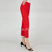 Robell Bella 09 - 7/8 Cropped Trouser 51568-5499-40 (Red)