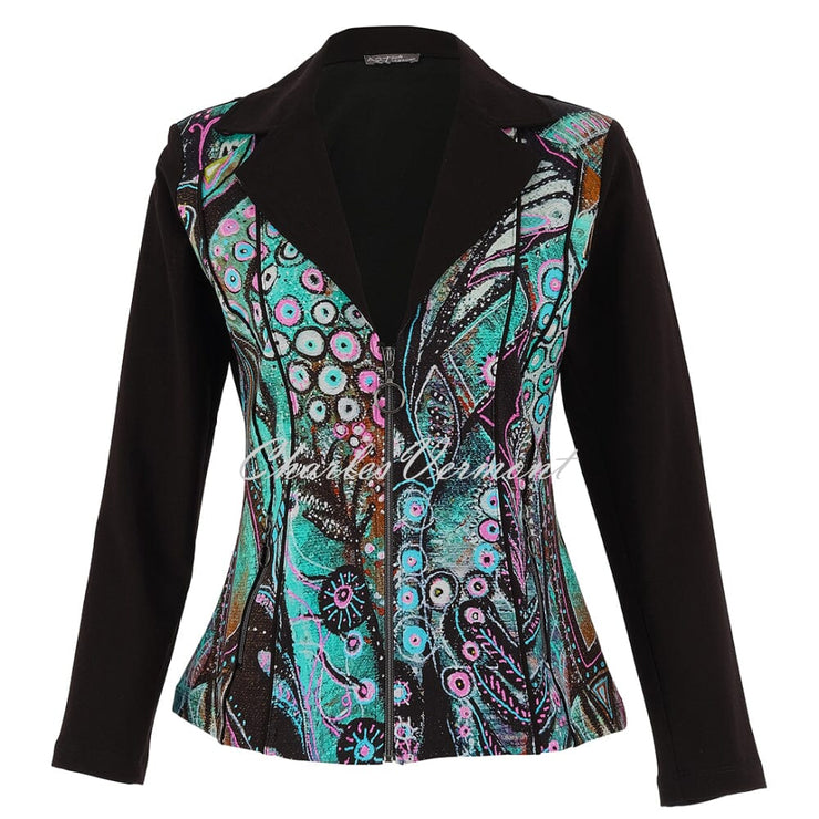 Dolcezza 'Enchanted Island' Zip Jacket - Style 75728