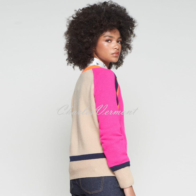 Vilagallo Colour Block Sweater - Style 32743