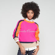 Vilagallo Colour Block Sweater - Style 32743