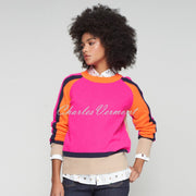 Vilagallo Colour Block Sweater - Style 32743