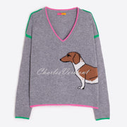 Vilagallo Dachshund Sweater - Style 32895