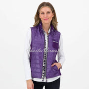 Just White Gilet - Style J3539