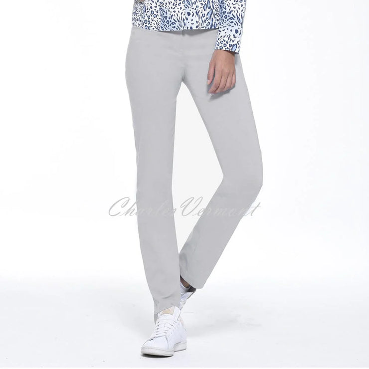 Robell Bella Trouser 51559-5499-920 (Light Grey) – SHORTER LENGTH 29"