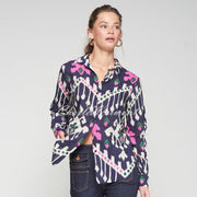 Vilagallo Patterned Blouse - Style 32939