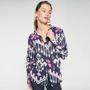 Vilagallo Patterned Blouse - Style 32939