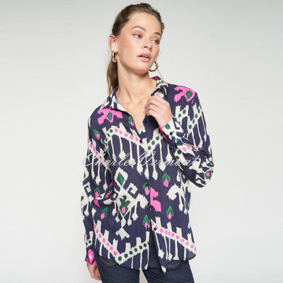 Vilagallo Patterned Blouse - Style 32939