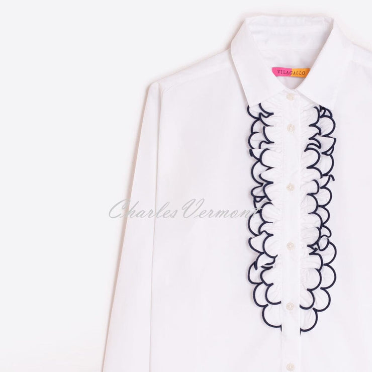 Vilagallo Ruffle Blouse - Style 32961