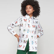 Vilagallo 'Smile' Print Blouse - Style 32938
