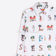 Vilagallo 'Smile' Print Blouse - Style 32938