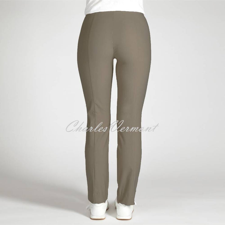 Robell Marie Full Length Trouser 51412-54025-38 – Fleece Lined (Almond)
