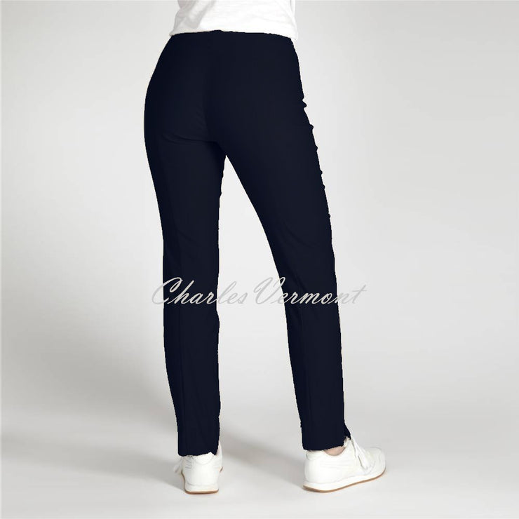 Robell Marie Full Length Trouser 51412-54025-69 - Fleece Lined (Navy)