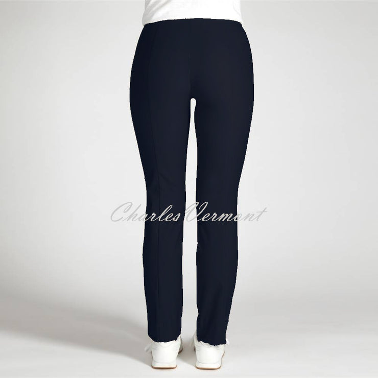 Robell Marie Full Length Trouser 51412-54025-69 - Fleece Lined (Navy)