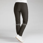 Robell Bella Full Length Trouser 51559-54025-139 - Fleece Lined (Dark Brown)