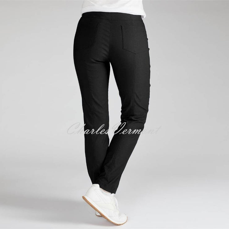 Robell Bella Full Length Trouser 51559-54025-90 - Fleece Lined (Black)
