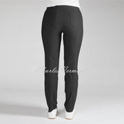 Robell Bella Full Length Trouser 51559-54025-97 - Fleece Lined (Charcoal)