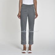 Robell Bella 09 - 7/8 Cropped Jean 51628-5448-95 (Grey Denim)