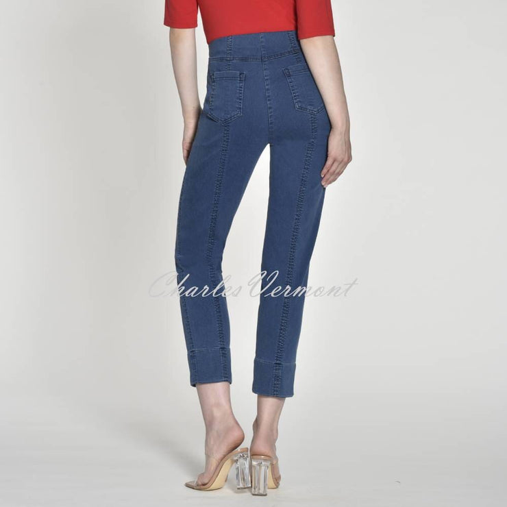 Robell Bella 09 - 7/8 Cropped Jean 51628-5448-64 (Denim Blue)