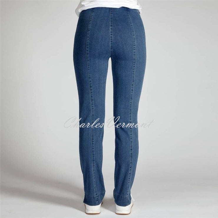 Robell Marie Full Length Jean 51639-5448-64 (Blue Denim) Charles