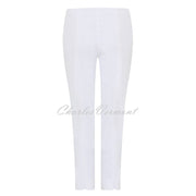 Robell Rose 09 - 7/8 Cropped Jean 52561-5448-10 (White Denim)