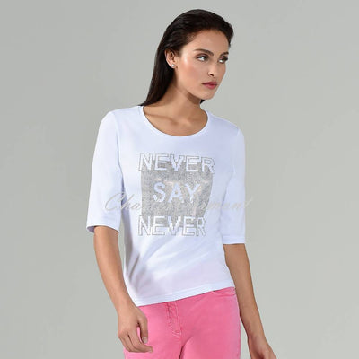 I’cona ‘Never Say Never’ Top – Style 64073-60007-10 (White)