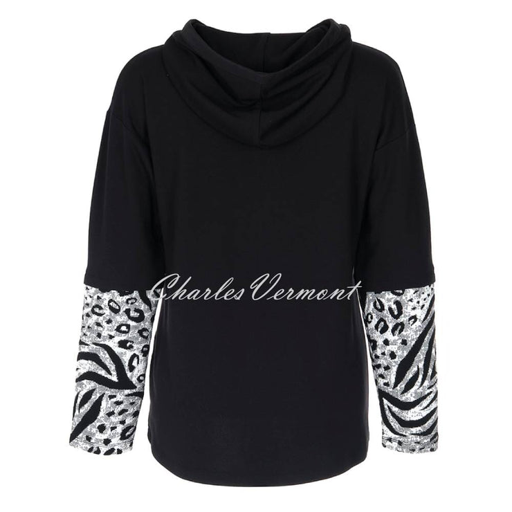 EverSassy Hooded Zip Jacket - Style 12100