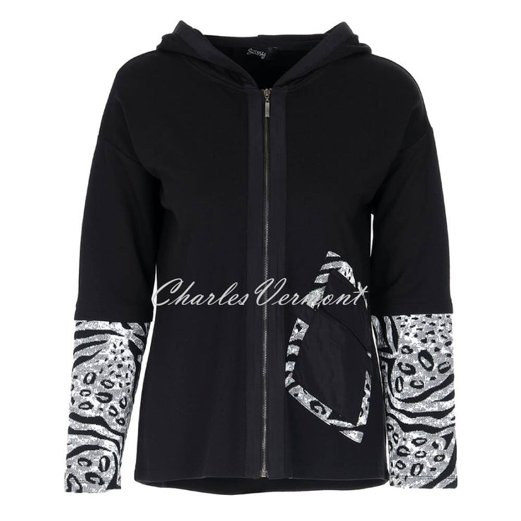 EverSassy Hooded Zip Jacket - Style 12100