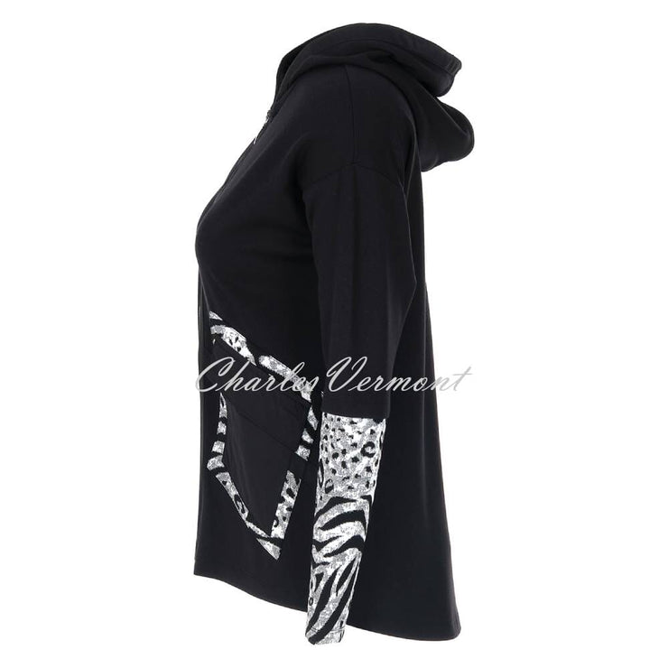 EverSassy Hooded Zip Jacket - Style 12100