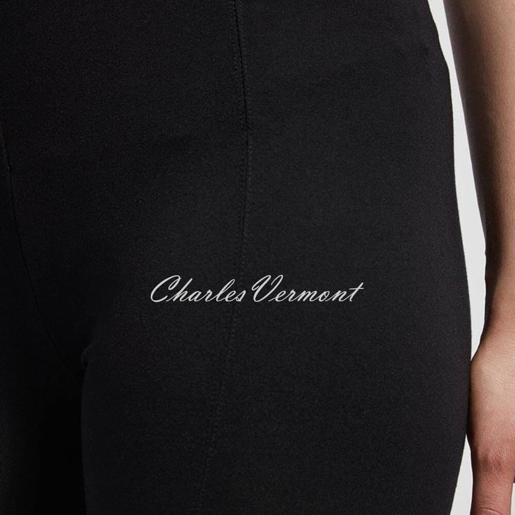 Lysse 'Taylor' Seamed Lightweight Ponte Legging – Style 1256 (Black)
