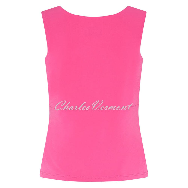 Tia V-Neck Camisole - Style 74135-7093-4201 (Candy Pink)