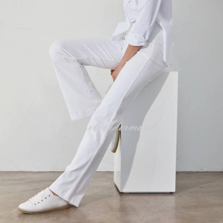 Lysse Denim Wide Leg Jean Style 1420 White