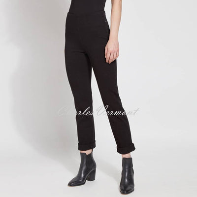 Lysse Boyfriend Denim Jean with Back Pockets – Style 1450 (Black)