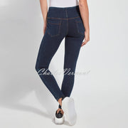 Lysse Toothpick Denim Skinny Jean with Back Pockets – Style 1552 (Indigo)