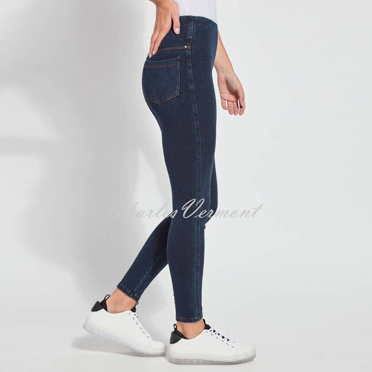 Lysse Toothpick Denim Skinny Jean with Back Pockets – Style 1552 (Indigo)