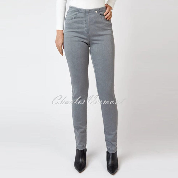 Robell Bella Full Length Jean 52560-5448-95 (Grey Denim)