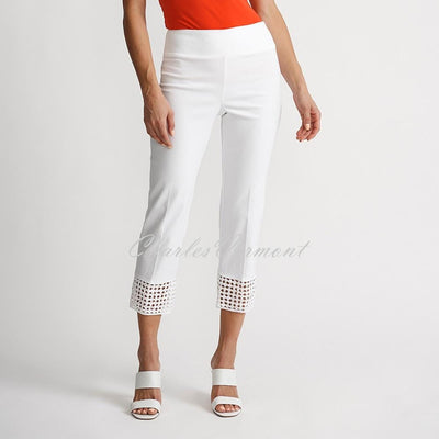 Joseph Ribkoff Trouser – Style 201437 (White)