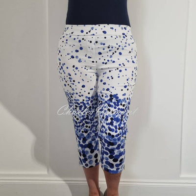 Robell Nena 07 Capri Trouser 52576-54332-65 (Abstract Spot)