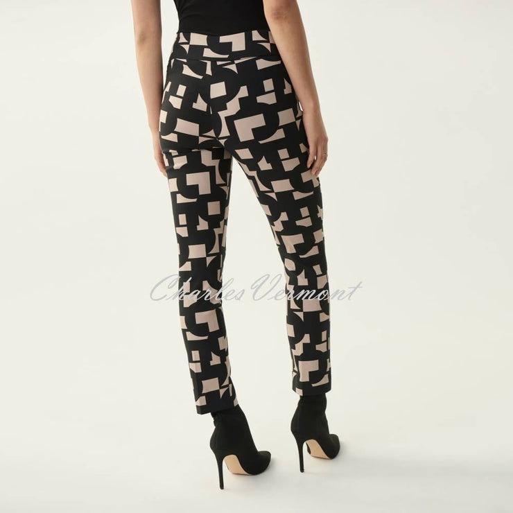 Joseph Ribkoff Trouser – Style 213297 (Black/Sand)