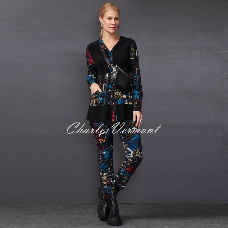 Joseph Ribkoff Hooded Blouse – Style 213109