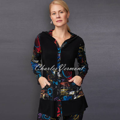 Joseph Ribkoff Hooded Blouse – Style 213109