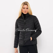 Frandsen Lightly Padded Reversible Jacket - Style 526-588-9090 (Black / Grey)