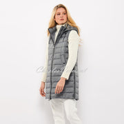 Frandsen Longline Gilet - Style 533-321-96 (Graphite Grey)