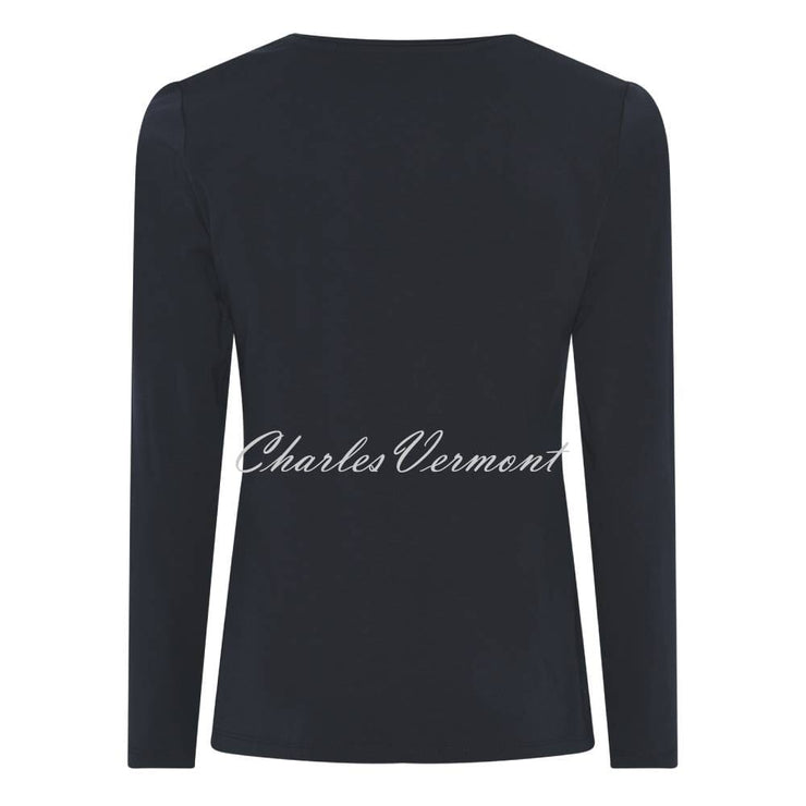 I'cona Top with Sequin Detail - Style 64114-60061-69 (Navy)