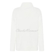 I'cona Chunky Knit Roll Neck Sweater - Style 64118-60143-11 (Cream)