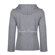 Dolcezza Hoodie Jacket – Style 22123 (Heather Grey)