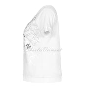 Dolcezza Short Sleeve Top – Style 22124 (White)