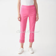 Joseph Ribkoff Lace Ankle Trouser – Style 221286 (Raspberry Sorbet)